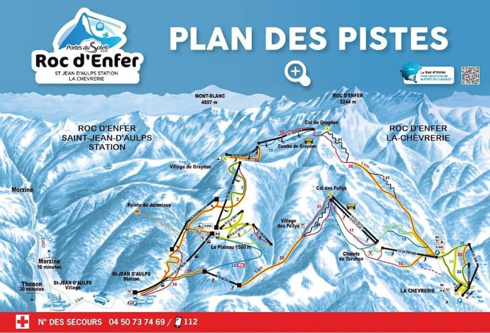 Portes Du Soleil A Avec Menage Et Wifi Inclus * Le Biot